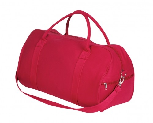 red sports bag